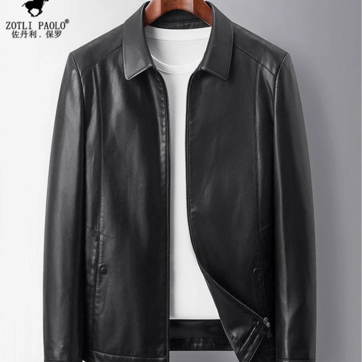 【刘总福利】佐丹利·保罗 专柜正品牛皮羽绒服外套-102