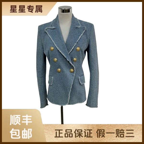 妃鱼/巴尔曼/棉/外套/95新/x零五零九