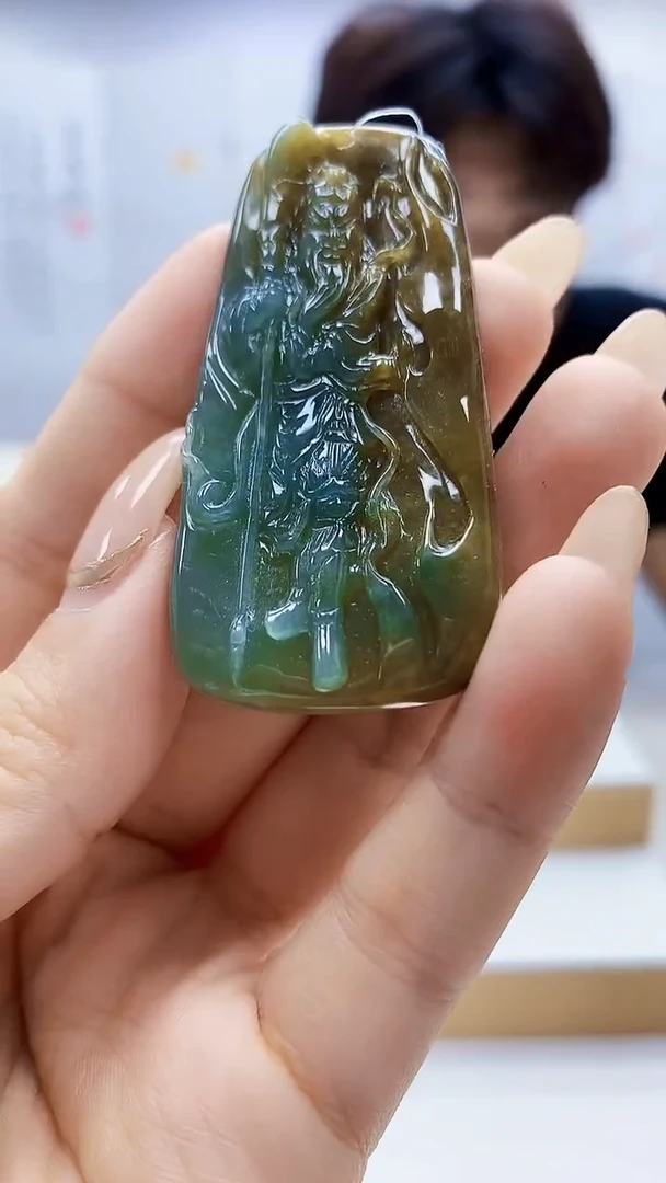 未镶嵌定制翡翠5145ty-毛货挂件44