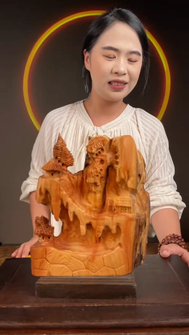 柏木（崖柏）手工摆件,先抢先得! 编号:69