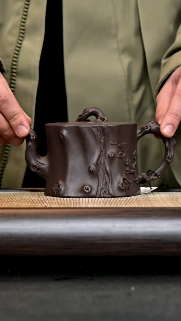 【闪购商品】紫砂茶壶AZ4567 全手梅桩