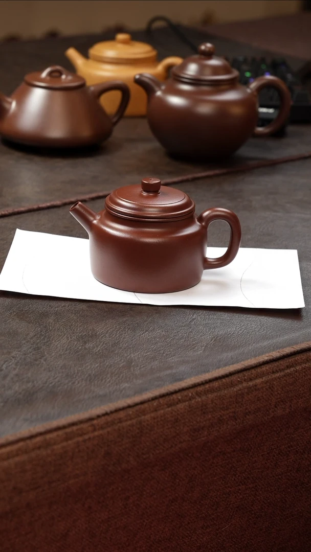茶壶紫砂壶·8888底槽青德钟150cc