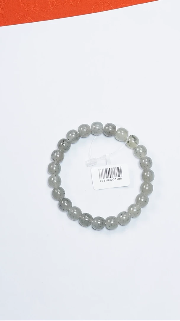 未镶嵌手串和田玉陈哥推荐和田玉新疆黑山点墨青花8.5/9mm