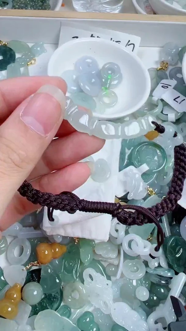散珠翡翠461号链接，A货翡翠