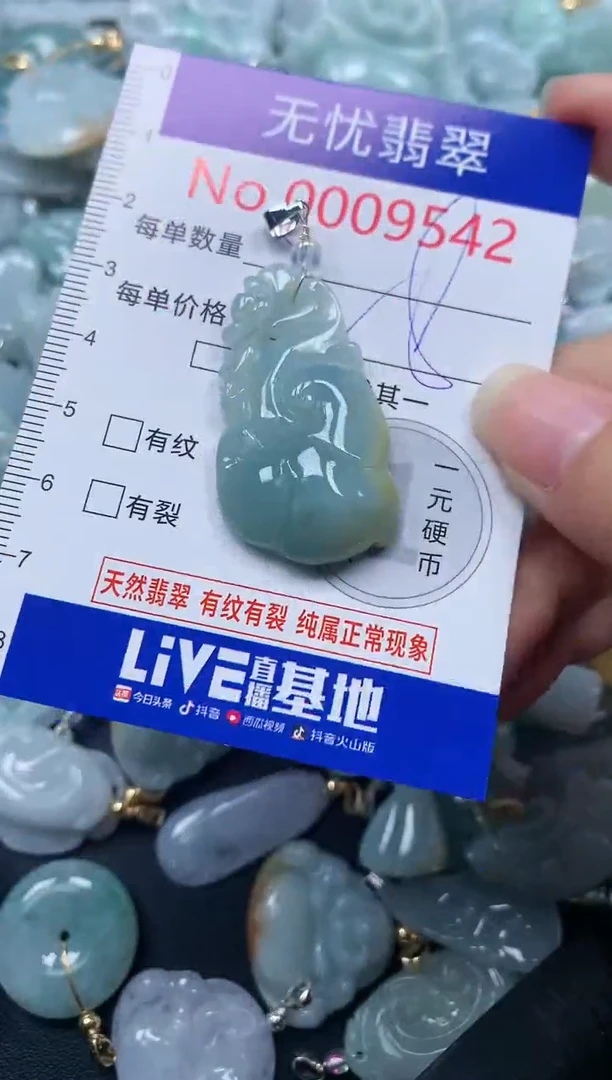 颈饰未镶嵌翡翠9542