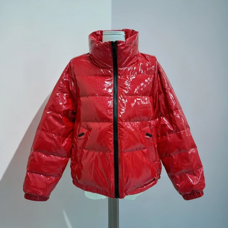 【F189】时尚气质女士秋冬短款厚外套