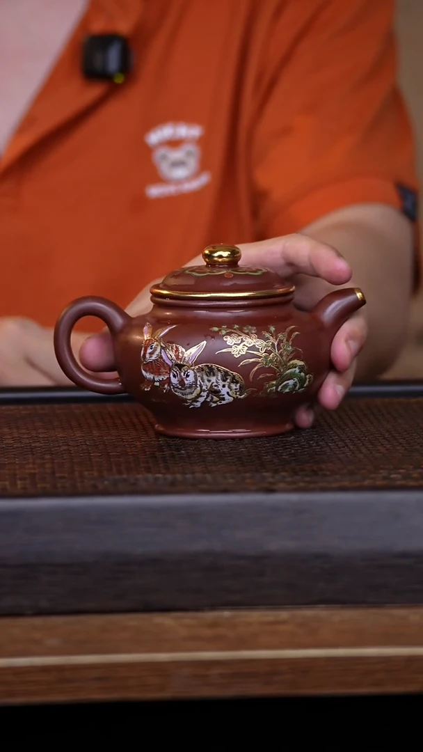 茶壶紫砂宜兴手工原矿紫砂壶001