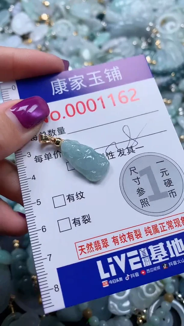 颈饰未镶嵌翡翠1162