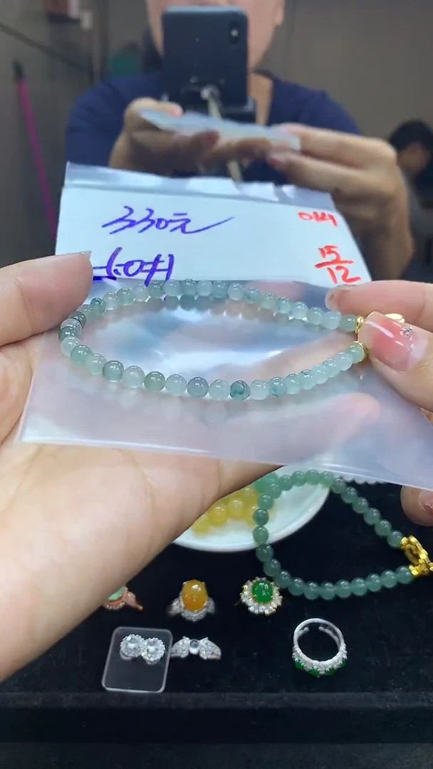 未镶嵌定制翡翠毛货需精细抛光多样性发一件珠串+330元014