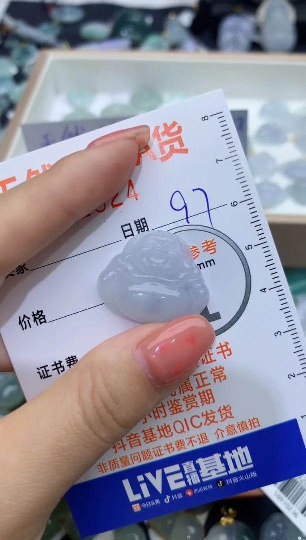 【闪购商品】翡翠颈饰未镶嵌天然缅甸A货翡翠97