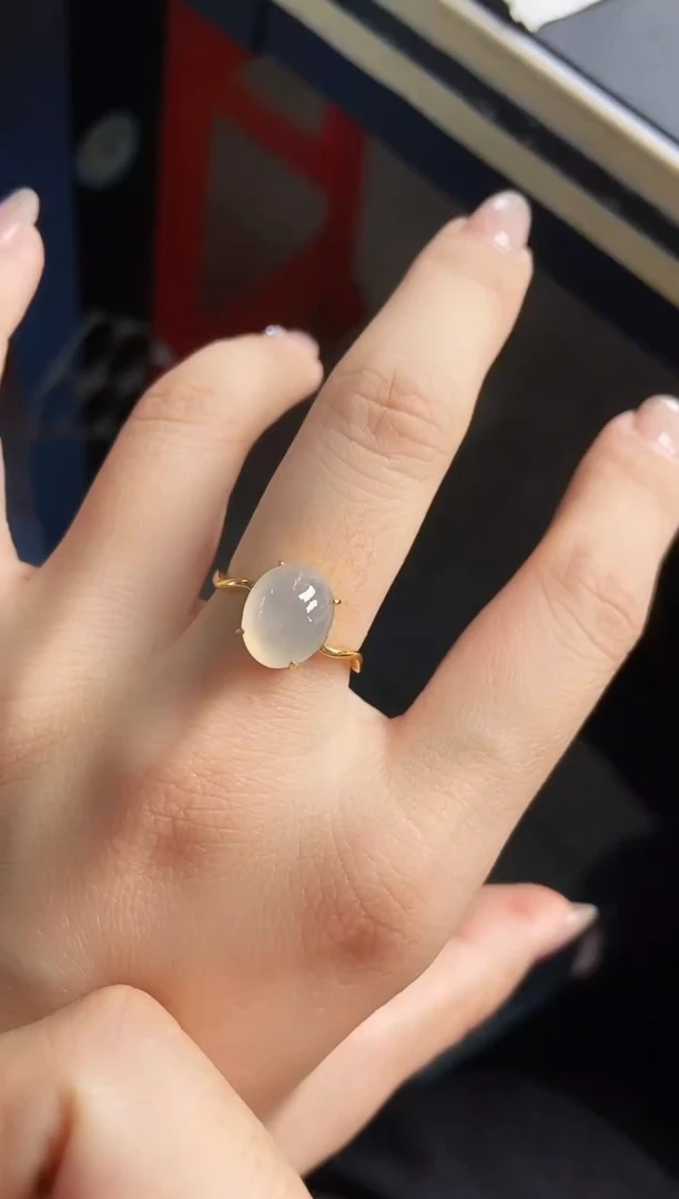 银S925镶嵌戒指翡翠12