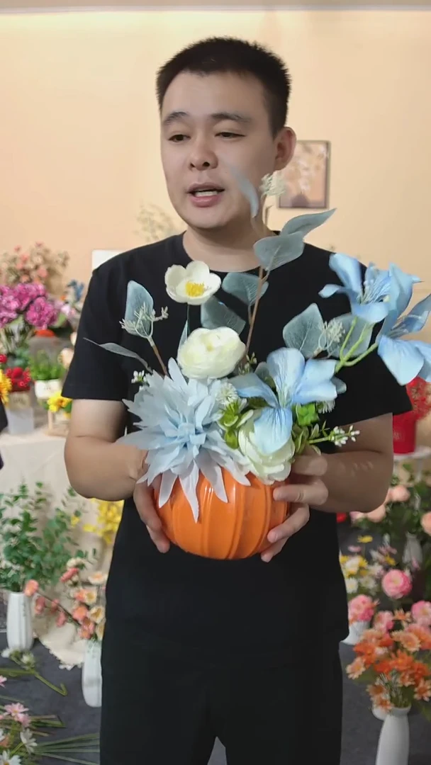 嘿淘家仿真花插花套装包邮到家