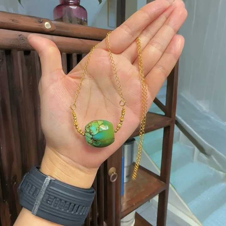 链子925银 <娇丰珠宝>#441原创设计款s925银搭配锁骨链多用款