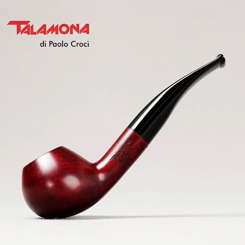 意大利 塔拉莫纳 Talamona 红色哑光面番茄 3mm 石楠木烟斗
