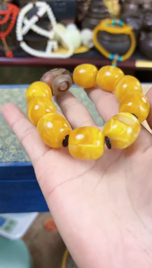 【闪购商品】蜜蜡手链未镶嵌【闪购商品闪购商品】