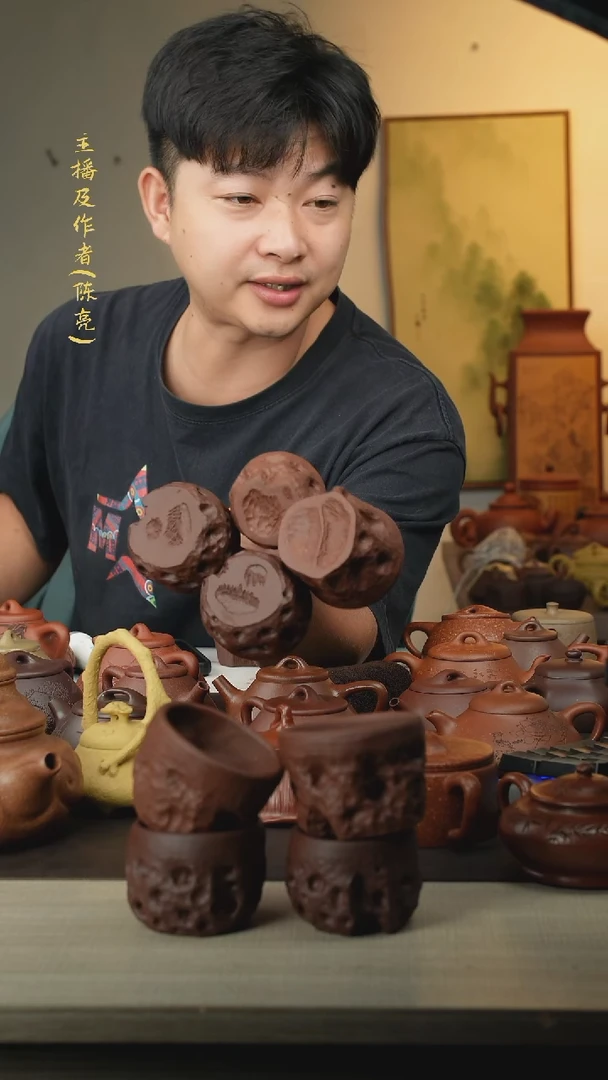 茶壶紫砂灰*白宜兴原矿紫砂手工壶