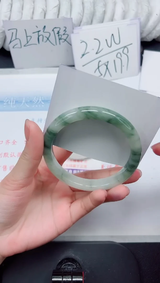 【闪购商品】石英质玉手镯未镶嵌259#62.4