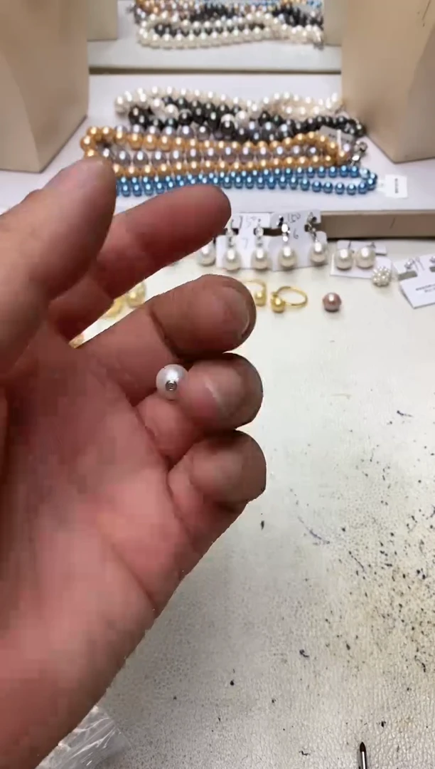 淡水珍珠未镶嵌颈饰1
