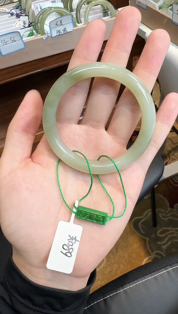 未镶嵌手镯和田玉55