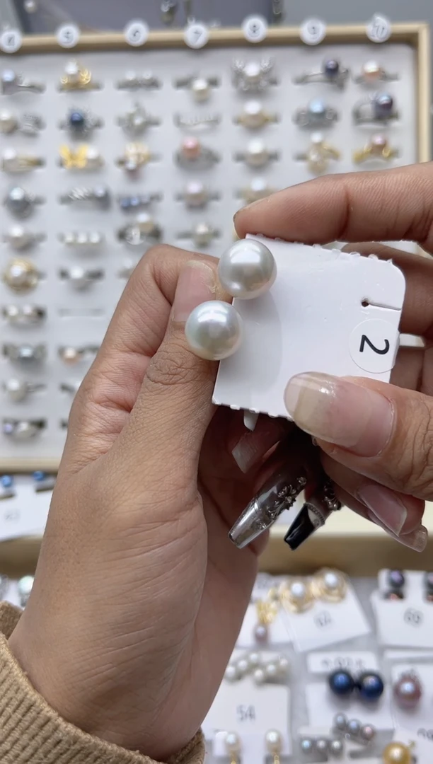 【闪购商品】淡水珍珠戒指合金0.0