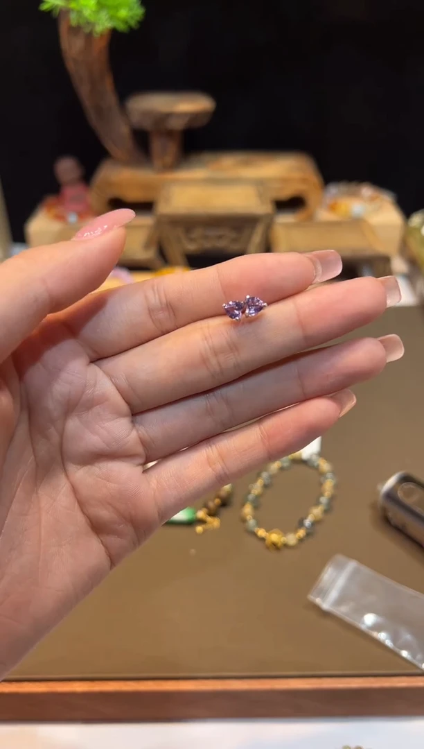 银S925镶嵌手链水晶手饰@@Z3355