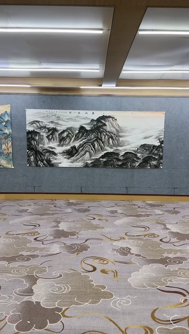 绘画Y-王红兵-大丈二-山水画