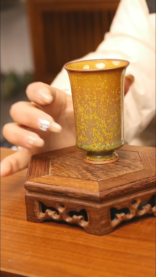 【闪购商品】瓷片钧尚源钧瓷主人杯