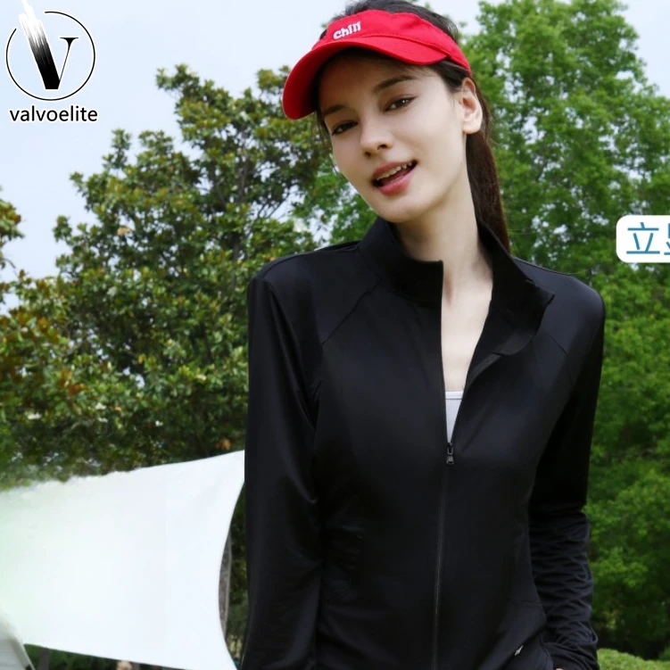 VALVOELITE防晒衣女款夏季新款防晒服透气立领六色立领女款防晒衣