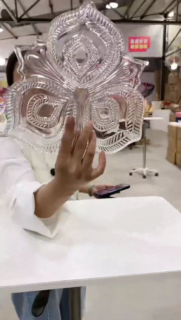 麦穗分格盘透明【小号】