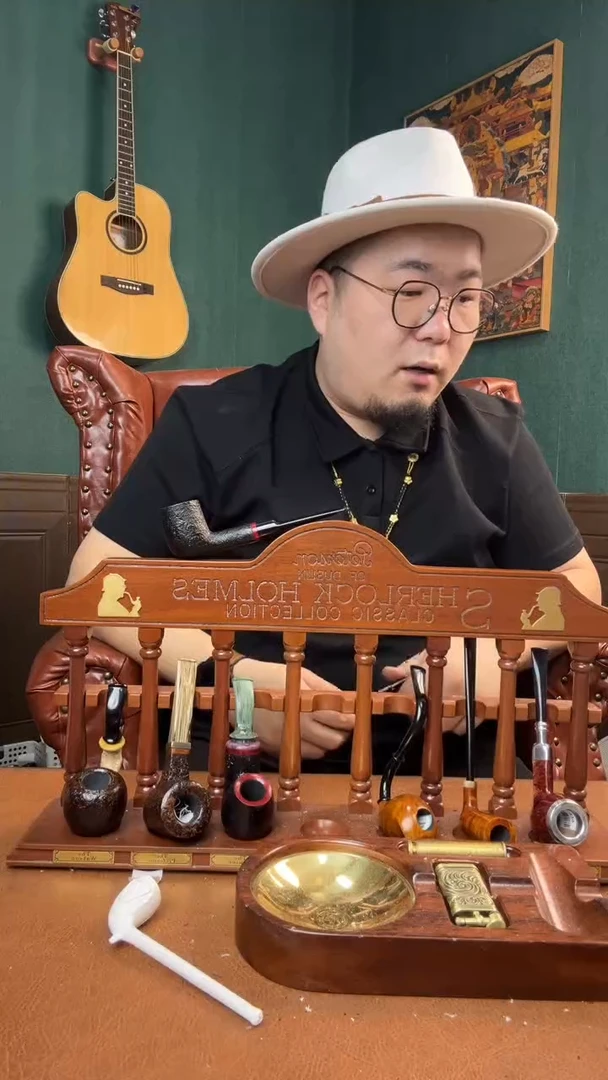 石楠木木雕款意大利进口石楠木烟斗