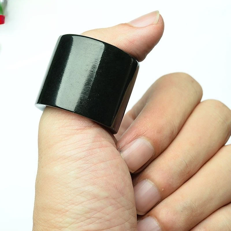 天然新疆和田玉扳指霸气男士玉扳指指环青玉戒指男玉大扳指送礼物