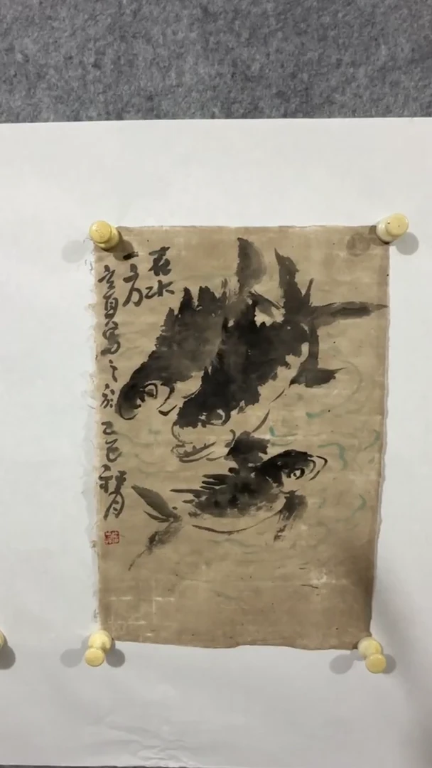 国画写意画花鸟画手绘