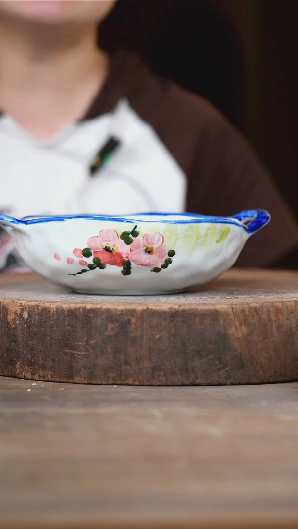 瓷片景德镇高温釉下彩（食品级）