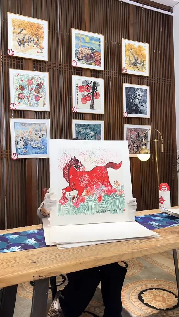 版画版画耿玉琨名章限量版画S