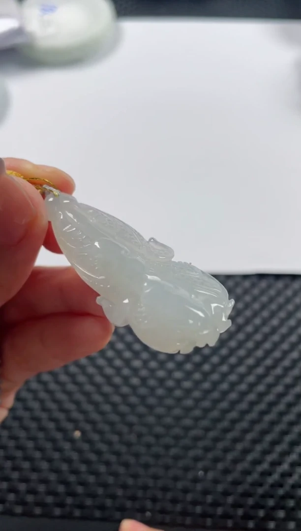 颈饰未镶嵌翡翠基地发货H 3092 白菜