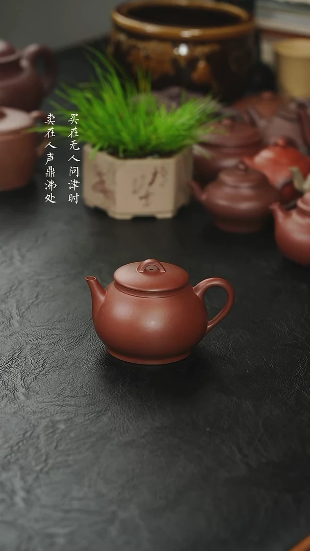 茶壶紫砂堵程尧底槽清一品