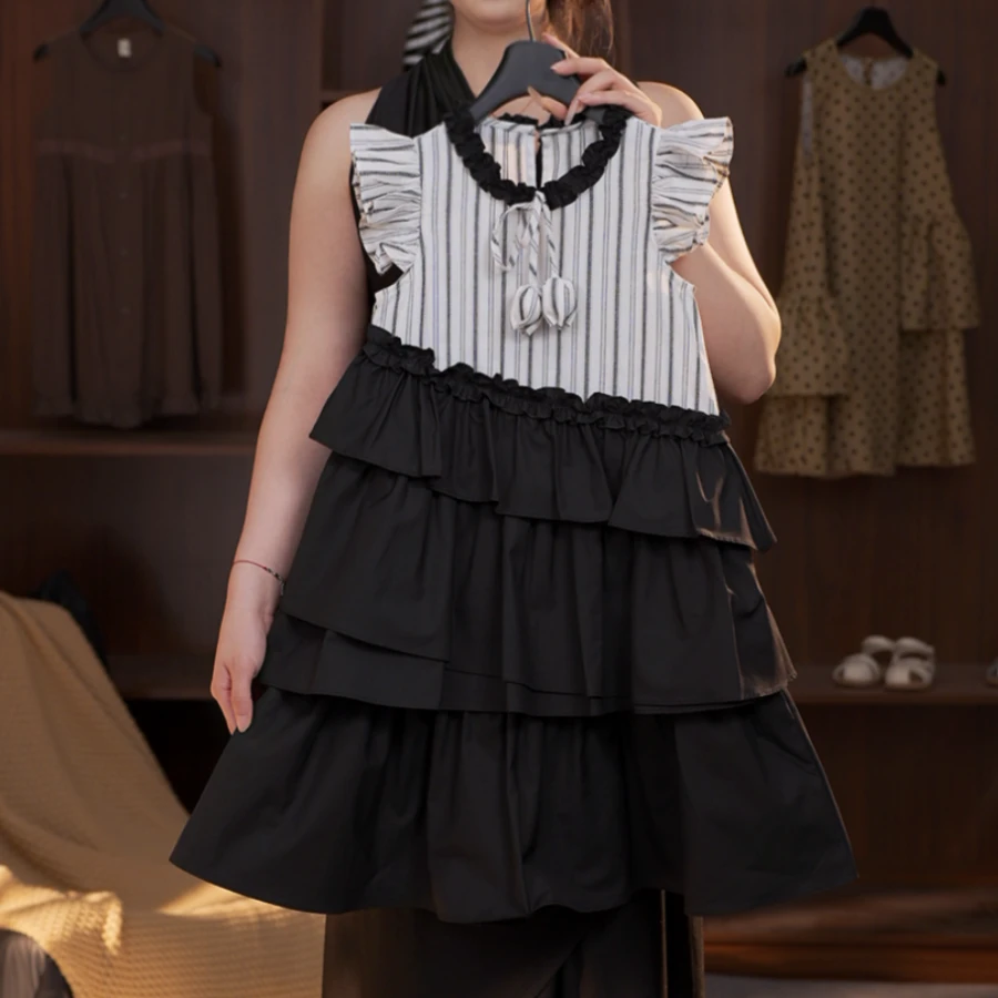 *在逃公主*-小众原创设计女童夏季新款洋气质小飞袖连衣裙H25011