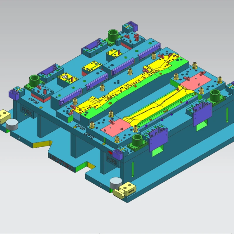 单边向上成型结构视频教程