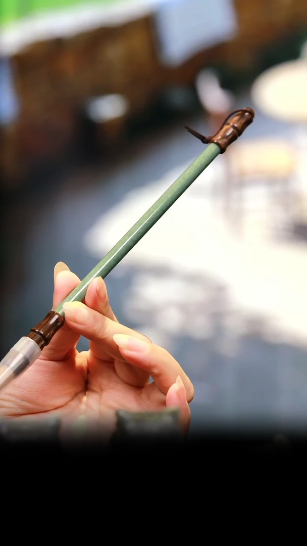 未镶嵌摆件翡翠毛笔