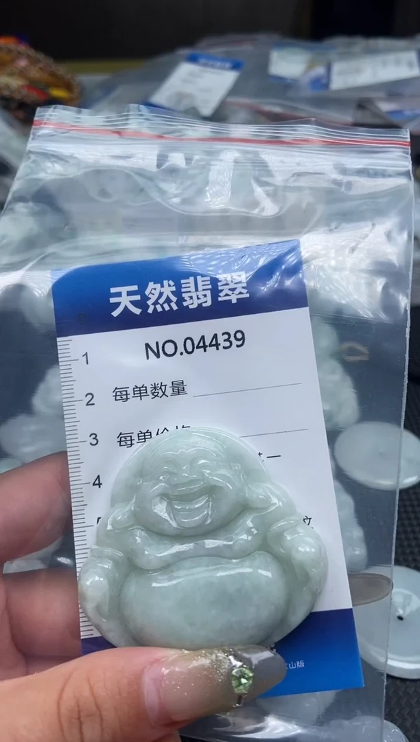 颈饰未镶嵌翡翠纯天然A货翡翠4439