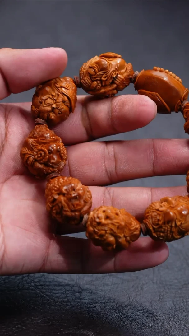 橄榄核手串/手链回血瑞兽达摩