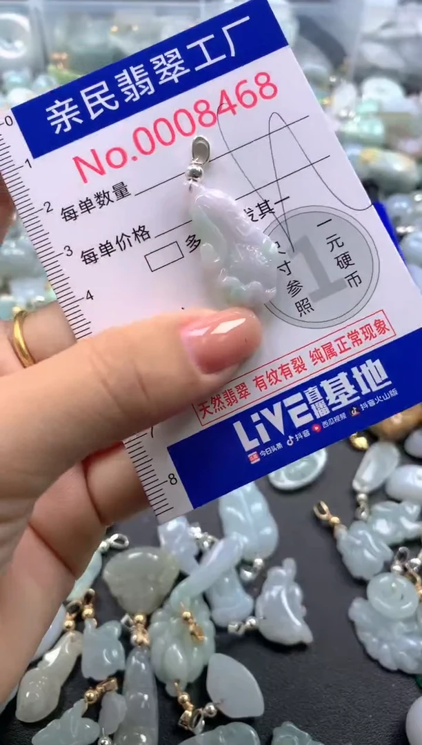 颈饰未镶嵌翡翠8468
