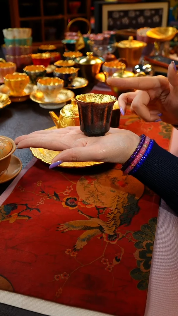 茶杯紫砂【宜景窑系列】杯子