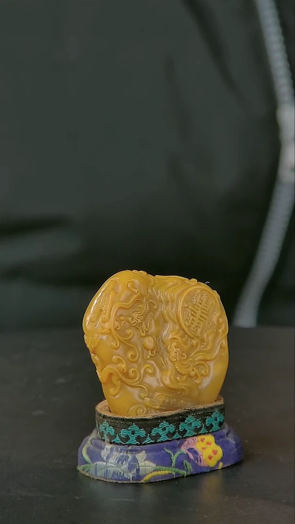 寿山石印石寿山石一物一拍