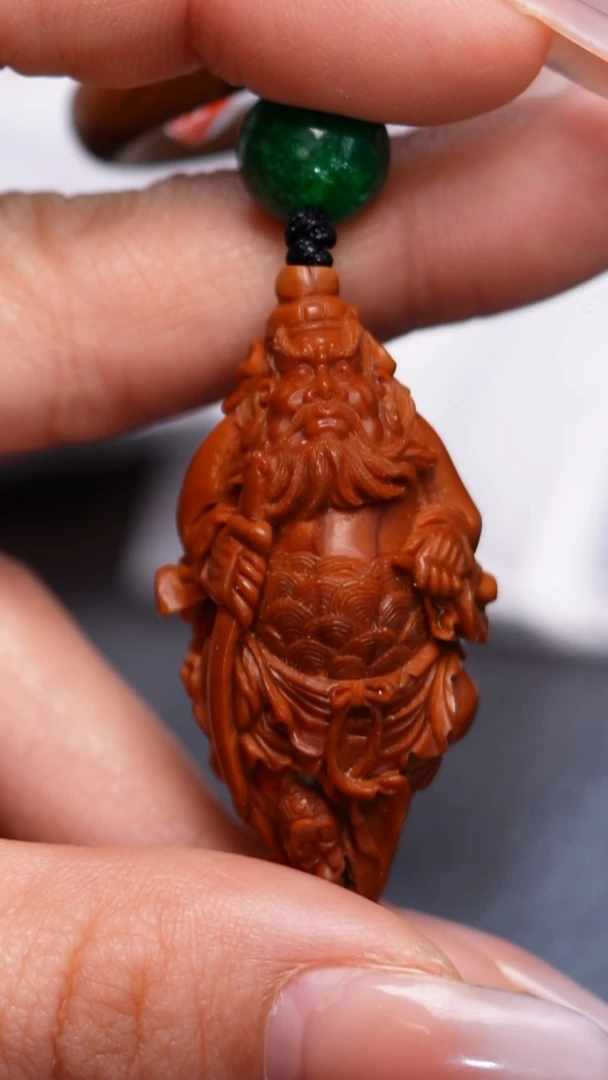 手串/手链橄榄核镂空小鬼钟馗