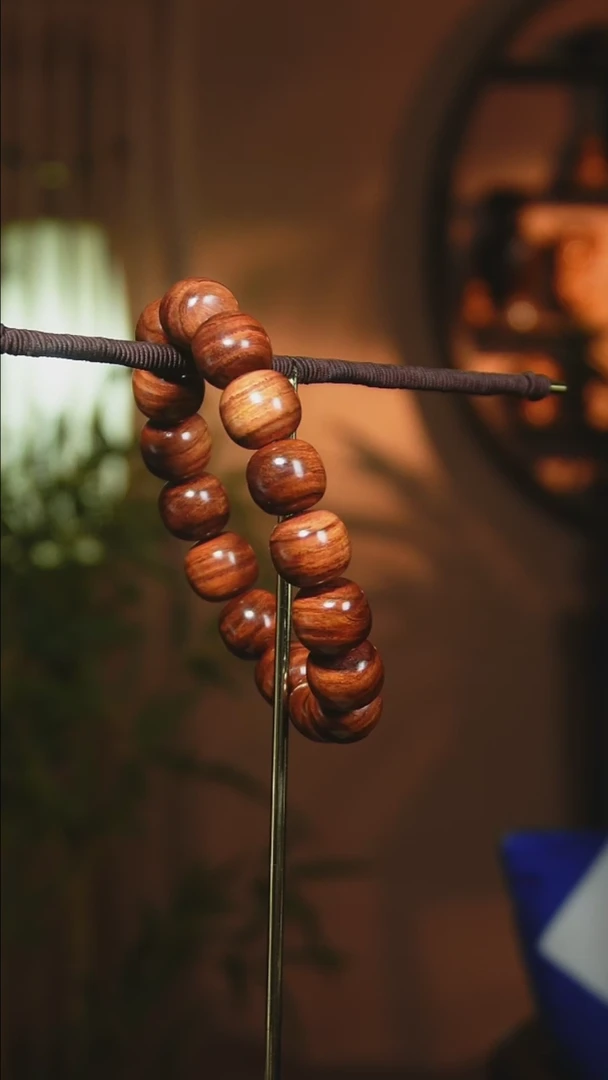 【闪购商品】黄花梨/降香黄檀手串/手链海南黄花梨1314老型