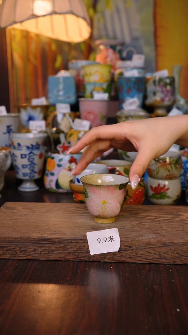 摆件泥垚手作 景德镇手工手绘器物