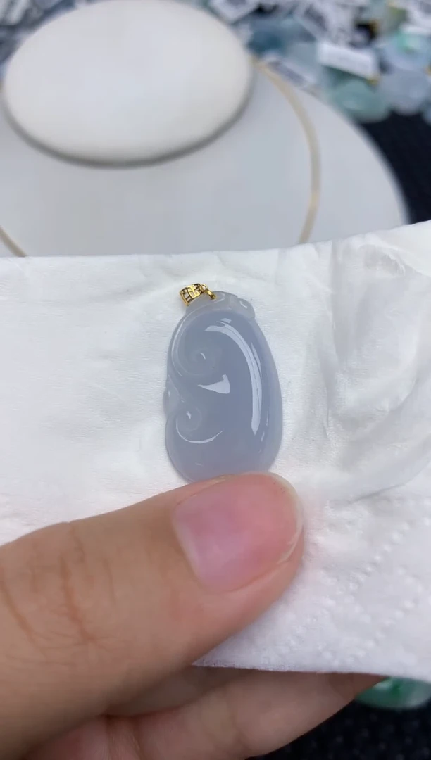 翡翠挂件未镶嵌天然翡翠a货