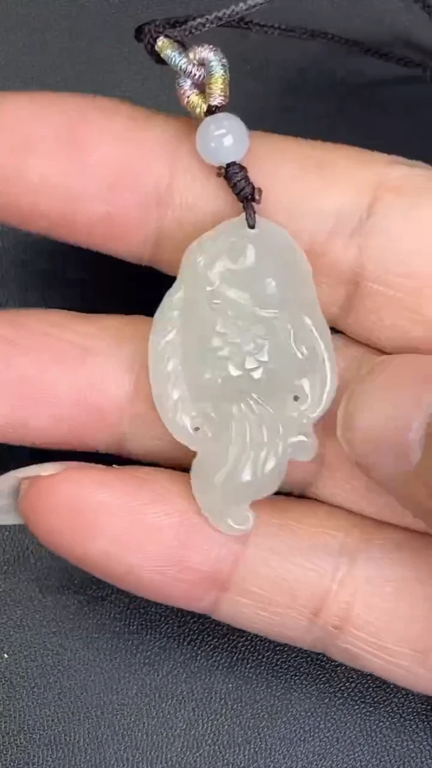 颈饰未镶嵌和田玉青海白玉和田玉小鱼吊坠