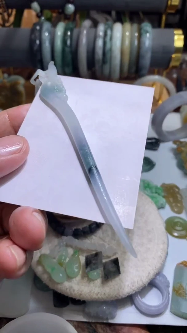未镶嵌挂件翡翠麻*们翡翠